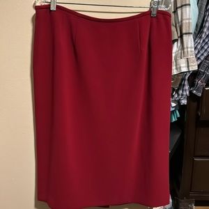 Sunset Red skirt
